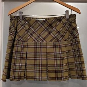 Weather Vane Plaid Skirt